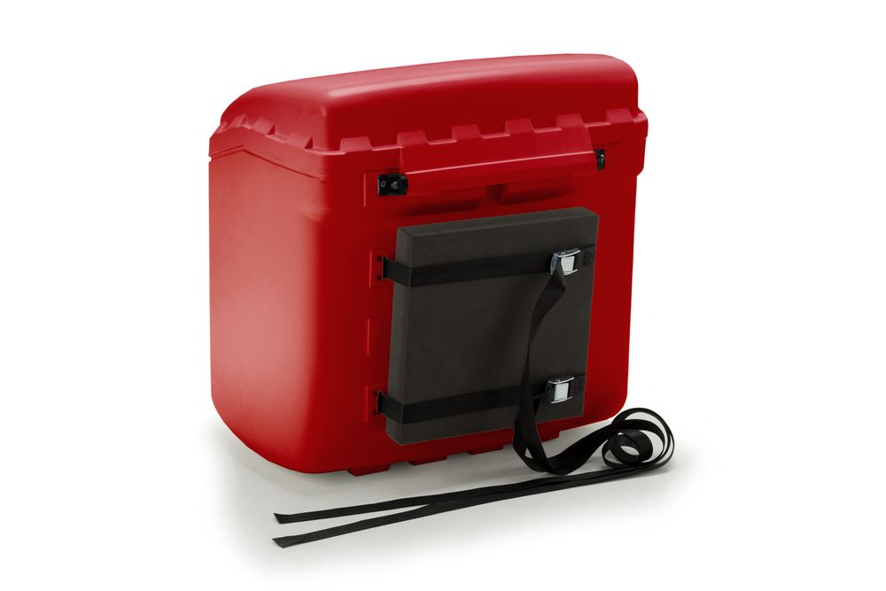 PUIG 3659R Maxi Box passend fuer SYM SYMPHONY SR 125 Rot