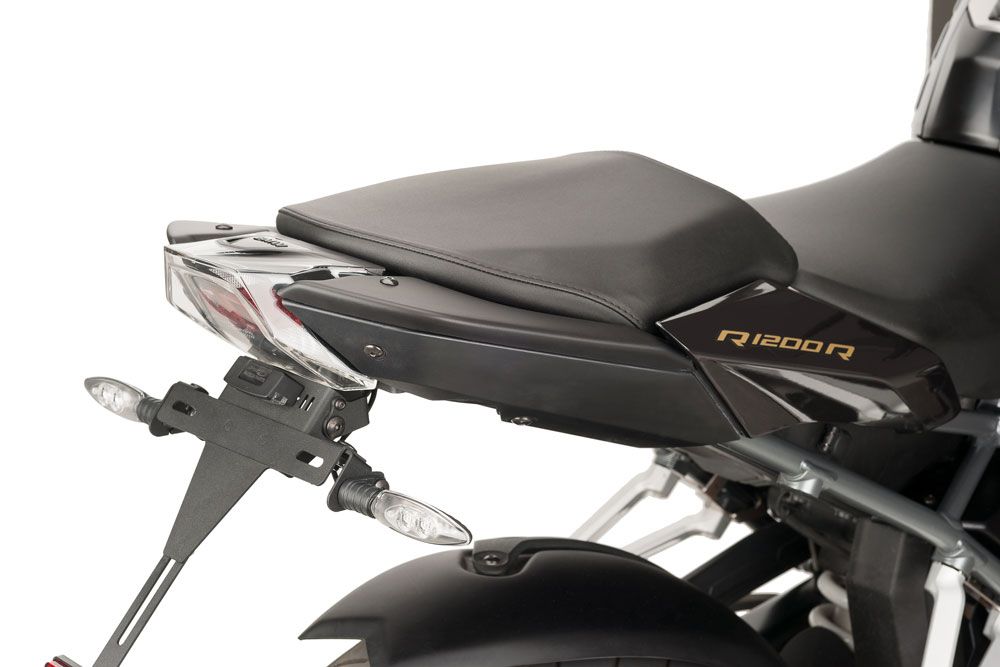 PUIG 9083J Rumpfverkleidungen passend fuer BMW R1200R Mattschwarz