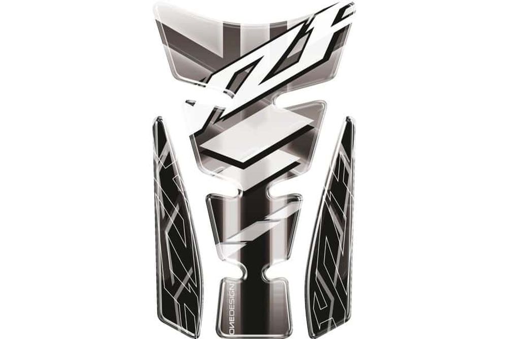 PUIG 4723P Wings Tankprotektor passend fuer YAMAHA YZF-R1 Silber