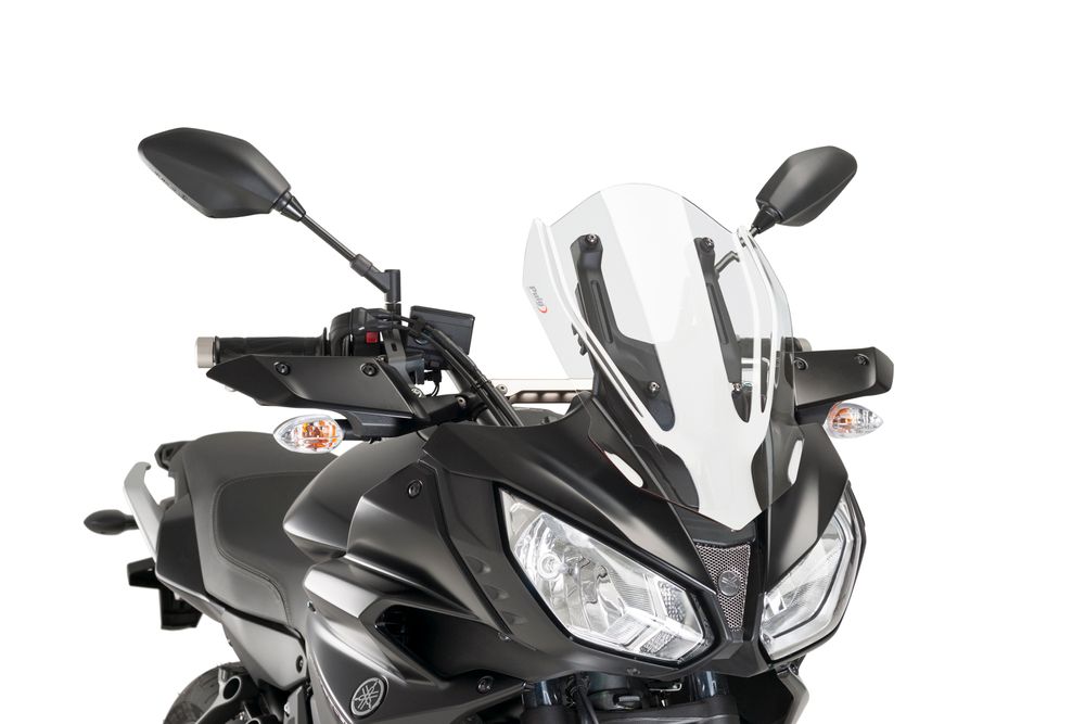 PUIG 9211W Z-Racing Scheibe passend fuer YAMAHA MT-07 TRACER Transparent