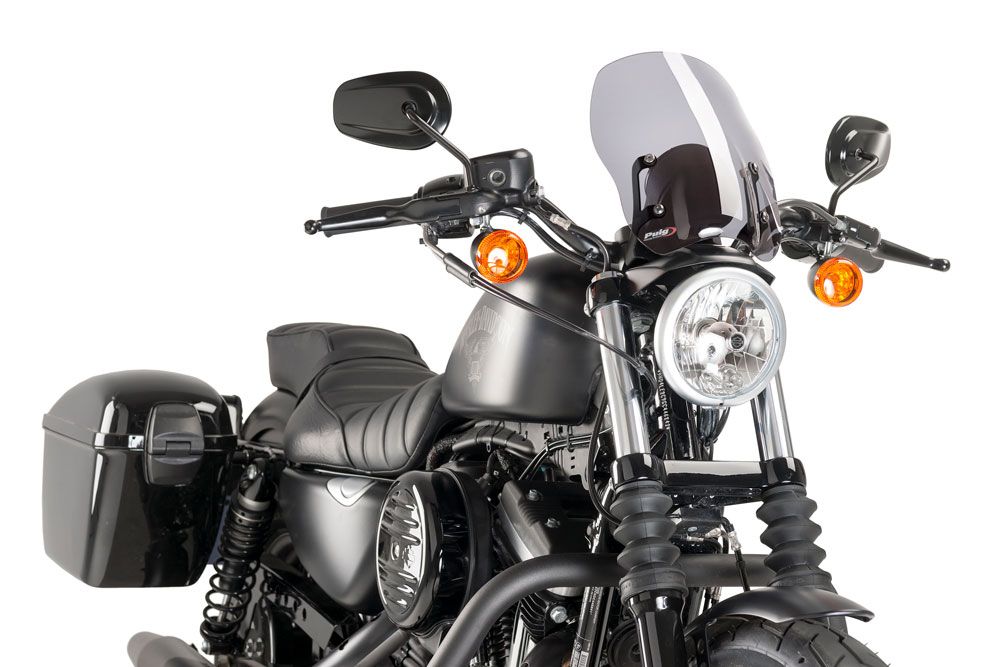 PUIG 9283H New Generation Touring passend fuer HARLEY DAVIDSON SPORTSTER 883 SUPERLOW XL883L Getönt
