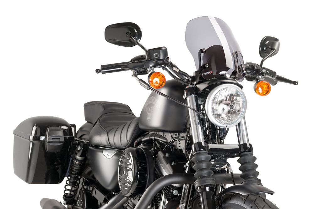 PUIG 9283H New Generation Touring passend fuer HARLEY DAVIDSON SPORTSTER 883 SUPERLOW XL883L Getönt
