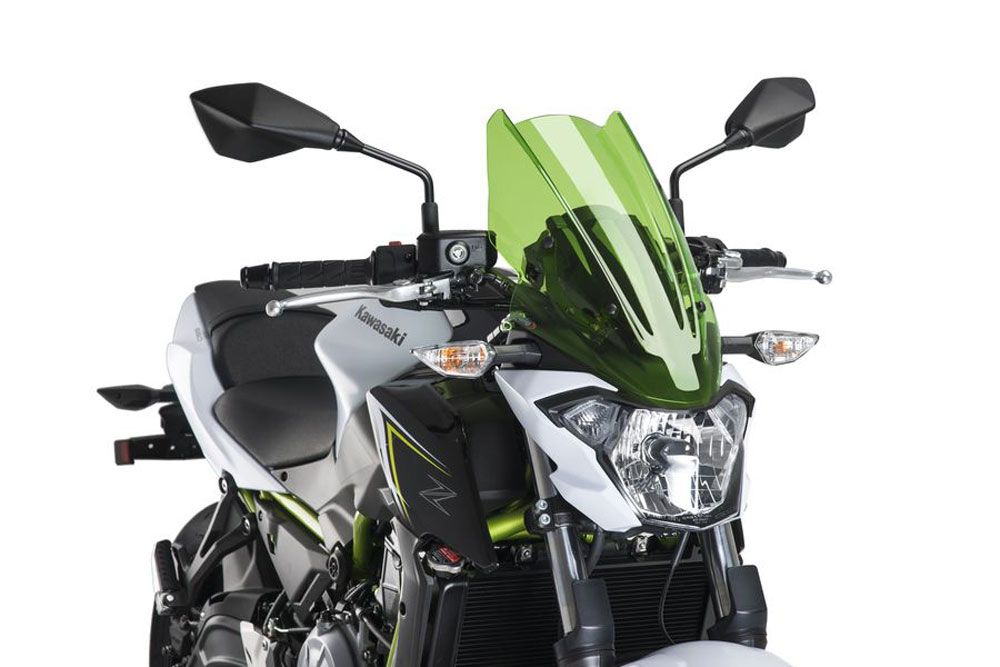 PUIG 9369V New Generation Touring passend fuer KAWASAKI Z650 Grün