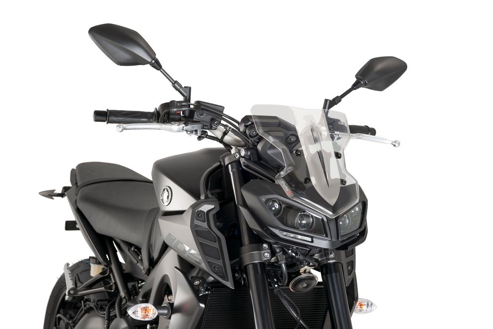 PUIG 9376W New Generation Sport passend fuer YAMAHA MT-09 Transparent