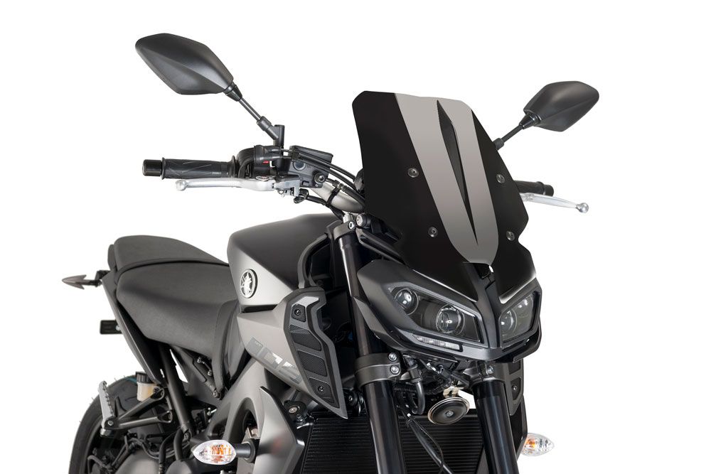 PUIG 9377N New Generation Touring passend fuer YAMAHA MT-09 Schwarz