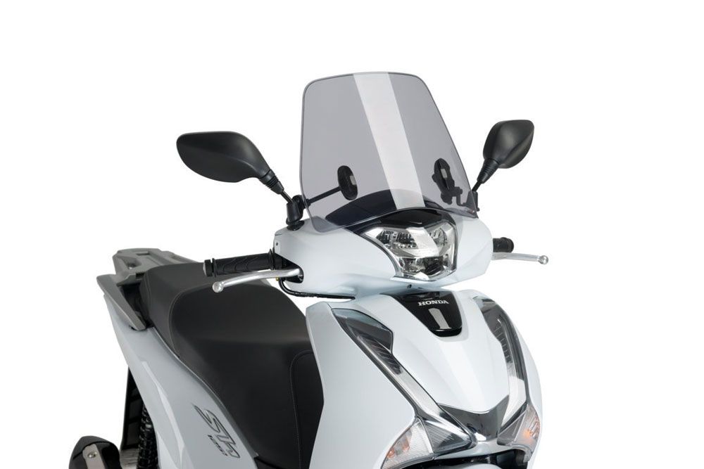 PUIG 9384H Rollerscheibe Trafic passend fuer HONDA SH 125i 4T E4 Getönt