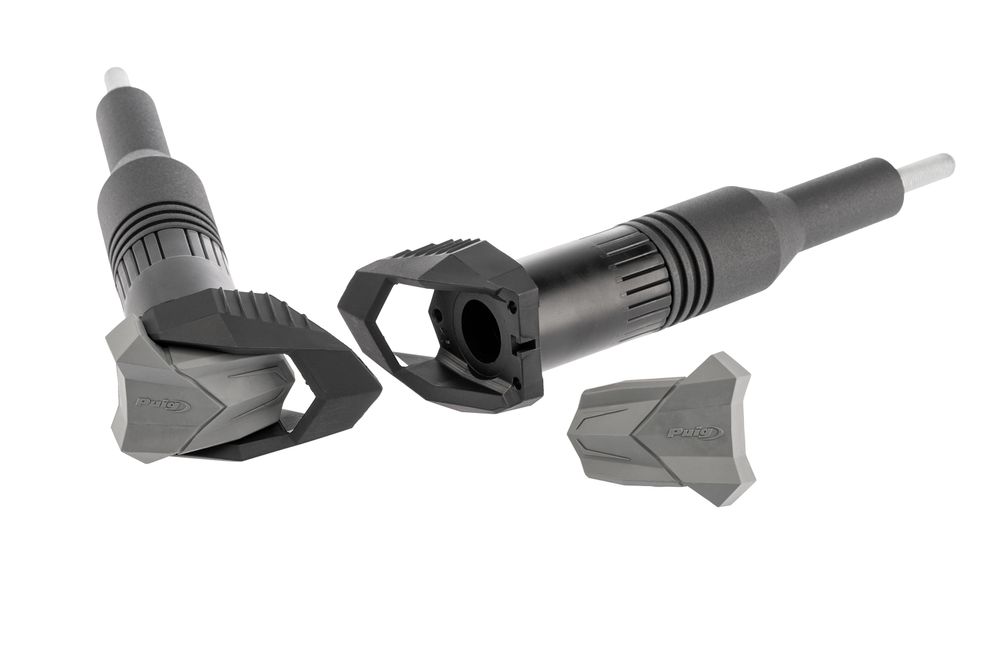 PUIG 9389N Sturzpads R19 passend fuer KAWASAKI Z900 Schwarz