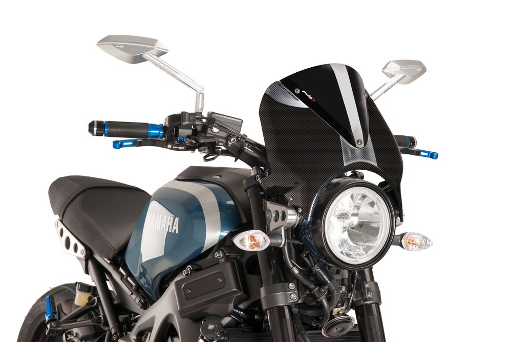 PUIG 9561N Retrovision passend fuer YAMAHA XSR900 Schwarz