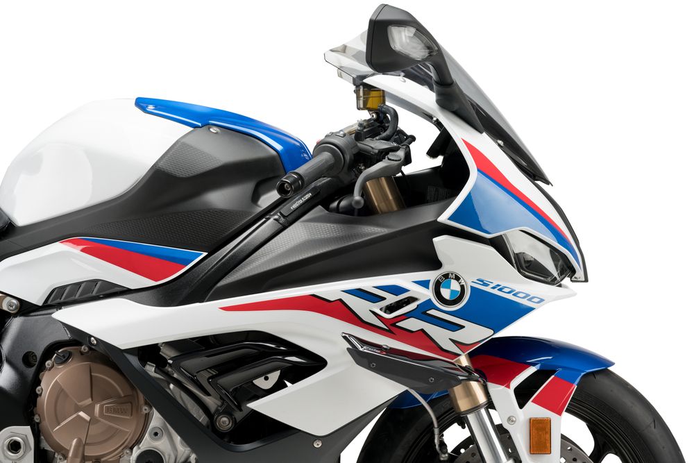 PUIG 3636N Sport Side Spoiler passend fuer BMW S1000RR Schwarz