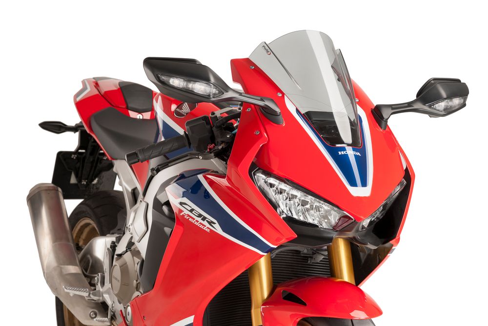 PUIG 9407H Z-Racing Scheibe passend fuer HONDA CBR1000RR FIREBLADE SP Getönt