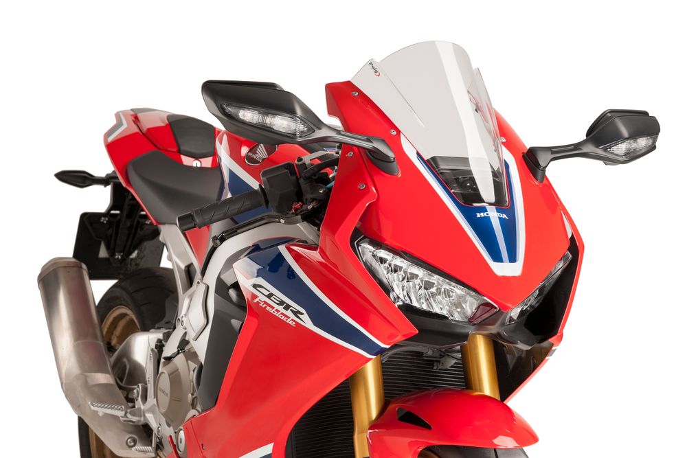 PUIG 9407W Z-Racing Scheibe passend fuer HONDA CBR1000RR FIREBLADE SP Transparent