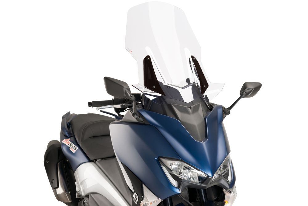 PUIG 9424W Windschutzscheibe V-Tech Line Touring passend fuer YAMAHA T-MAX 530 Transparent