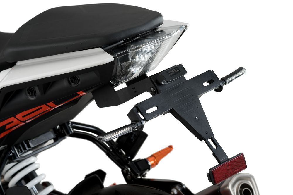 PUIG 9492N Kennzeichenhalters passend fuer KTM 125 DUKE Schwarz