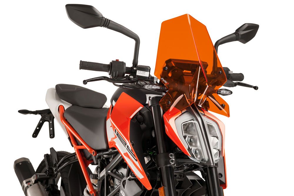 PUIG 9514T New Generation Sport passend fuer KTM 125 DUKE Orange