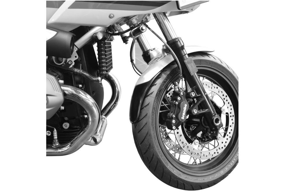 PUIG 8186N Verlängerung des vorderen Schutzblechs passend fuer BMW R NINET Schwarz