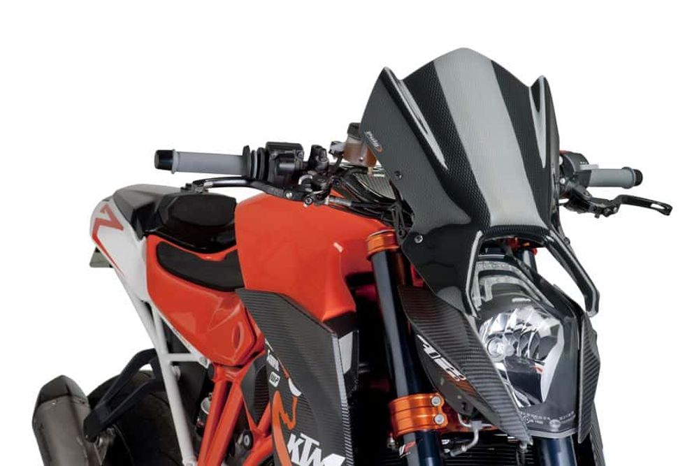 PUIG 7014C New Generation Sport passend fuer KTM 1290 SUPERDUKE R Carbon look
