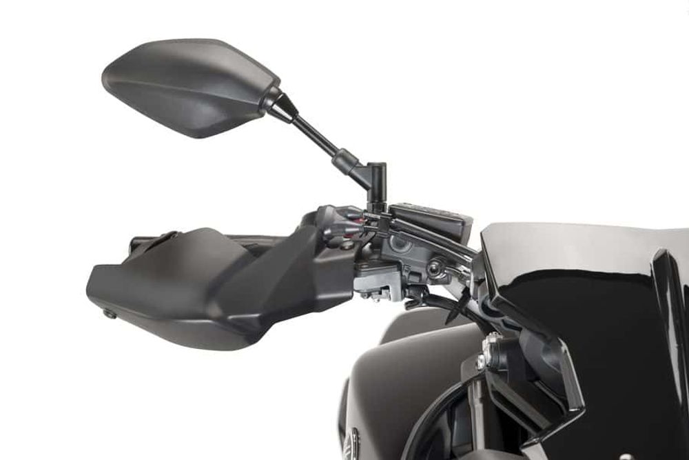 PUIG 9161J Handschutzprotektoren passend fuer YAMAHA MT-09 Mattschwarz