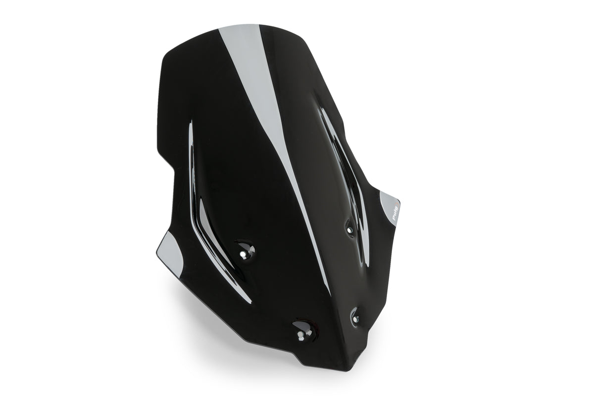 PUIG 9613N Tourenscheibe passend fuer TRIUMPH TIGER EXPLORER XR Schwarz