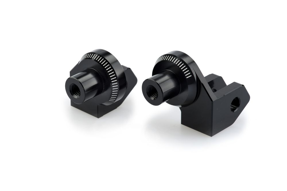 PUIG 9615N Vintage Fußrasten passend fuer YAMAHA XV950 Schwarz