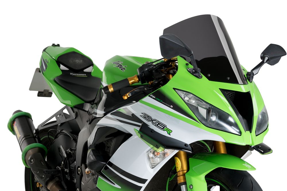 PUIG 3629F R-Racer Scheibe passend fuer KAWASAKI ZX-6R 636 NINJA Stark getönt