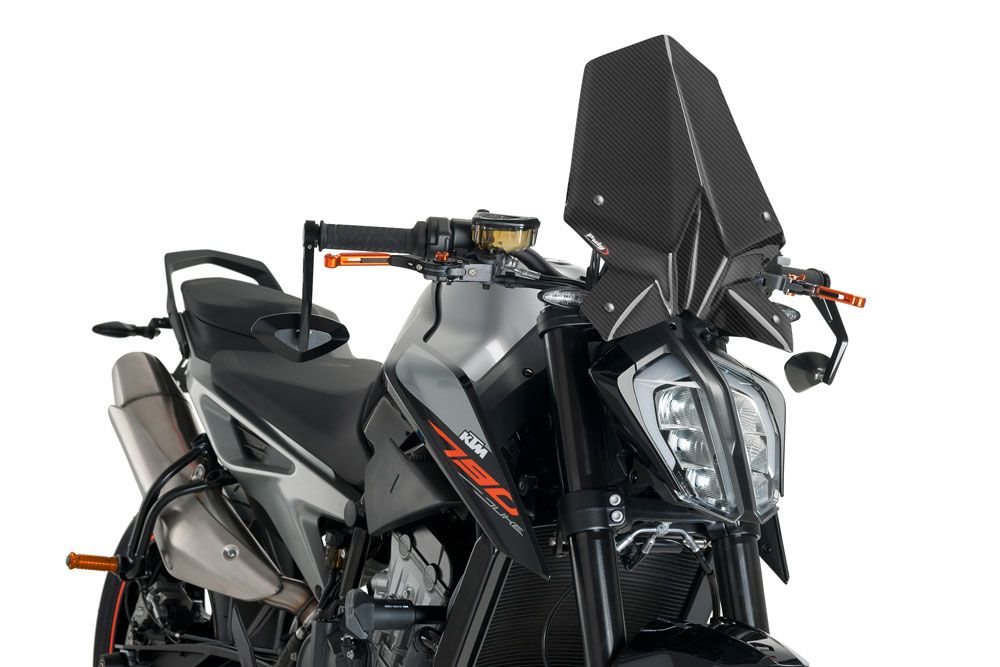 PUIG 9668C New Generation Sport passend fuer KTM 790 DUKE Carbon look