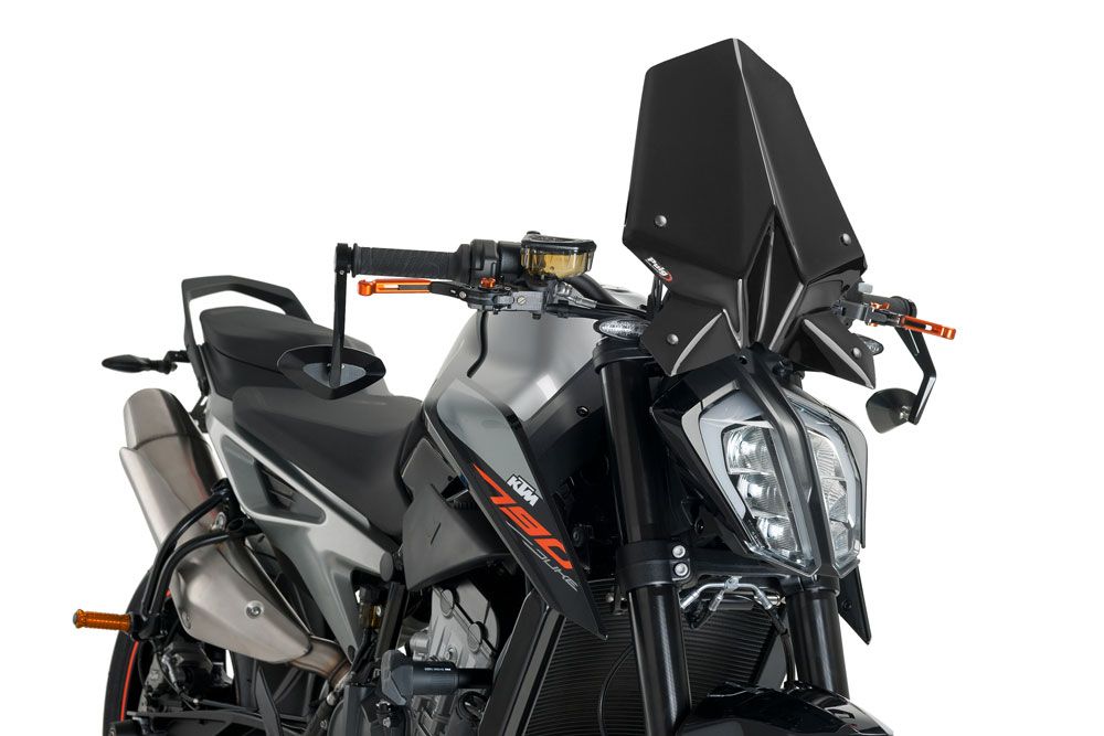 PUIG 9668N New Generation Sport passend fuer KTM 790 DUKE Schwarz