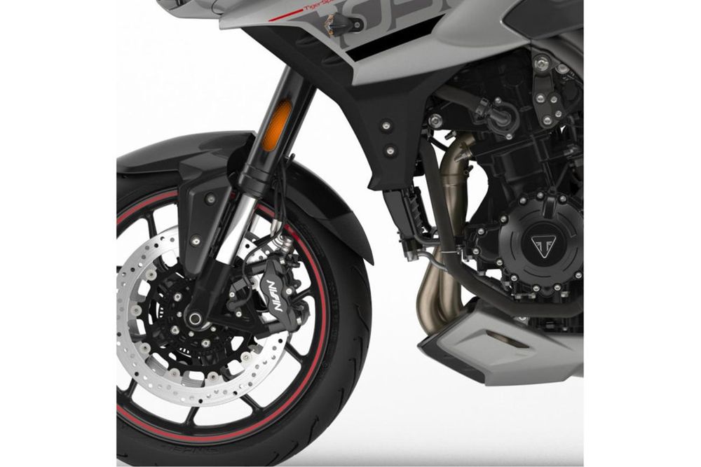 PUIG 9128N Verlängerung des vorderen Schutzblechs passend fuer TRIUMPH TIGER SPORT 1050 Schwarz