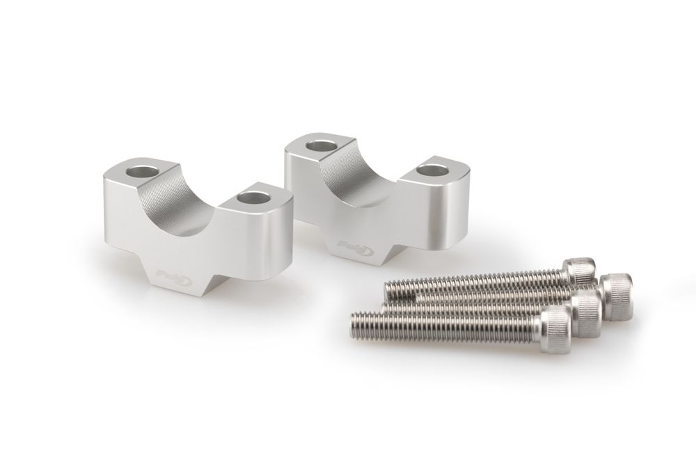 PUIG 20667P Lenkererhöhungen  passend fuer UNIVERSAL UNIVERSAL Silber