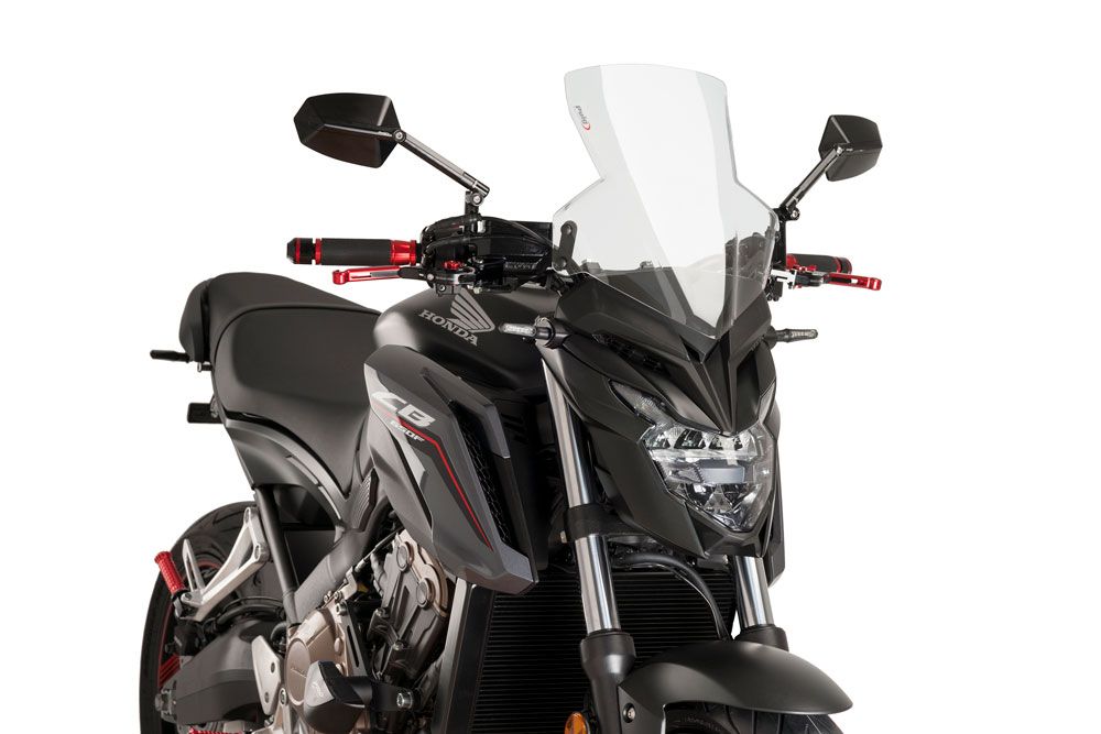PUIG 9687W New Generation Sport passend fuer HONDA CB650F Transparent