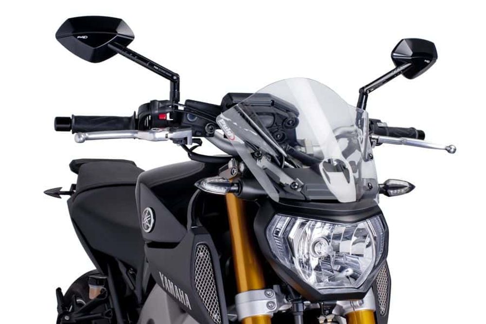 PUIG 6859W New Generation Sport passend fuer YAMAHA MT-09 Transparent