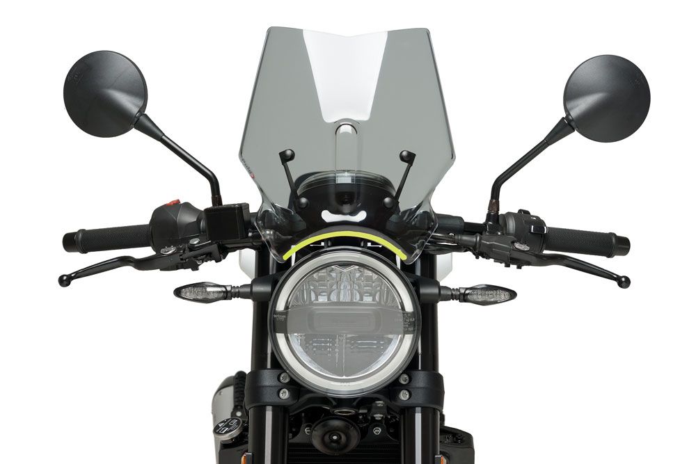 PUIG 9702H New Generation Sport passend fuer HUSQVARNA SVARTPILEN 401 Getönt