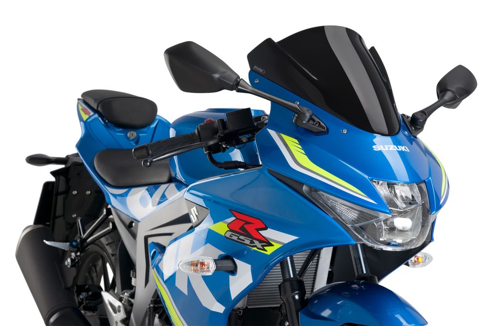 PUIG 9721N Z-Racing Scheibe passend fuer SUZUKI GSX-R125 Schwarz