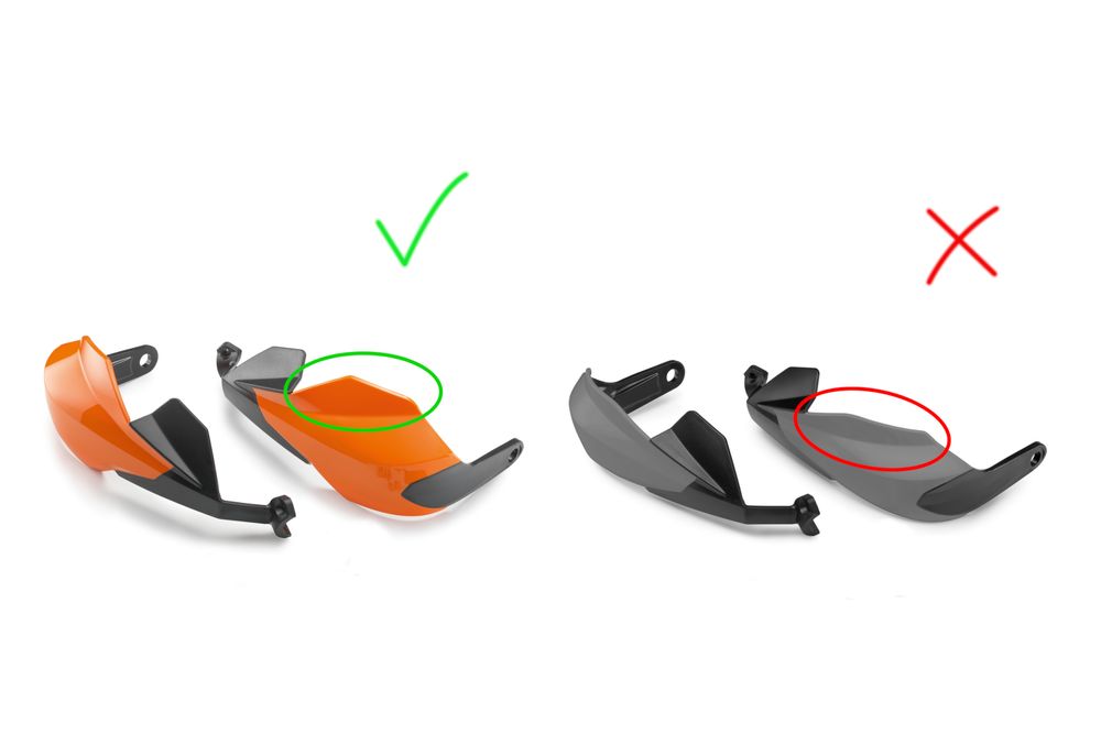 PUIG 9622W Handschutzverlängerung passend fuer KTM 990 SUPERDUKE Transparent