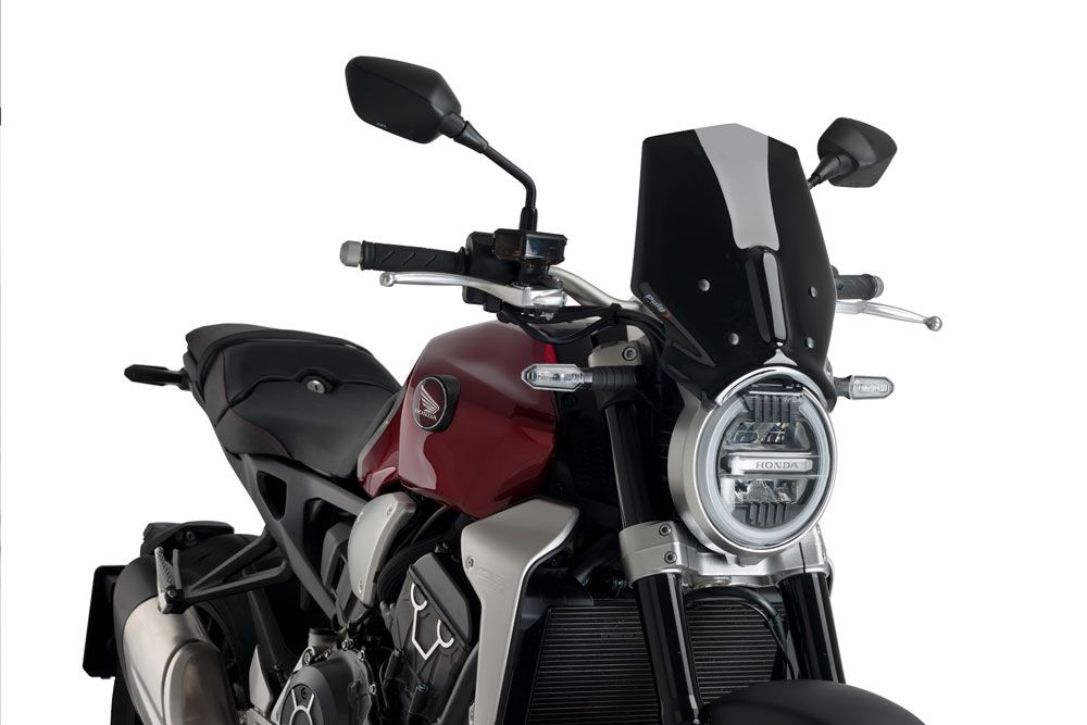 PUIG 9748N New Generation Sport passend fuer HONDA CB650R NEO SPORTS CAFE Schwarz