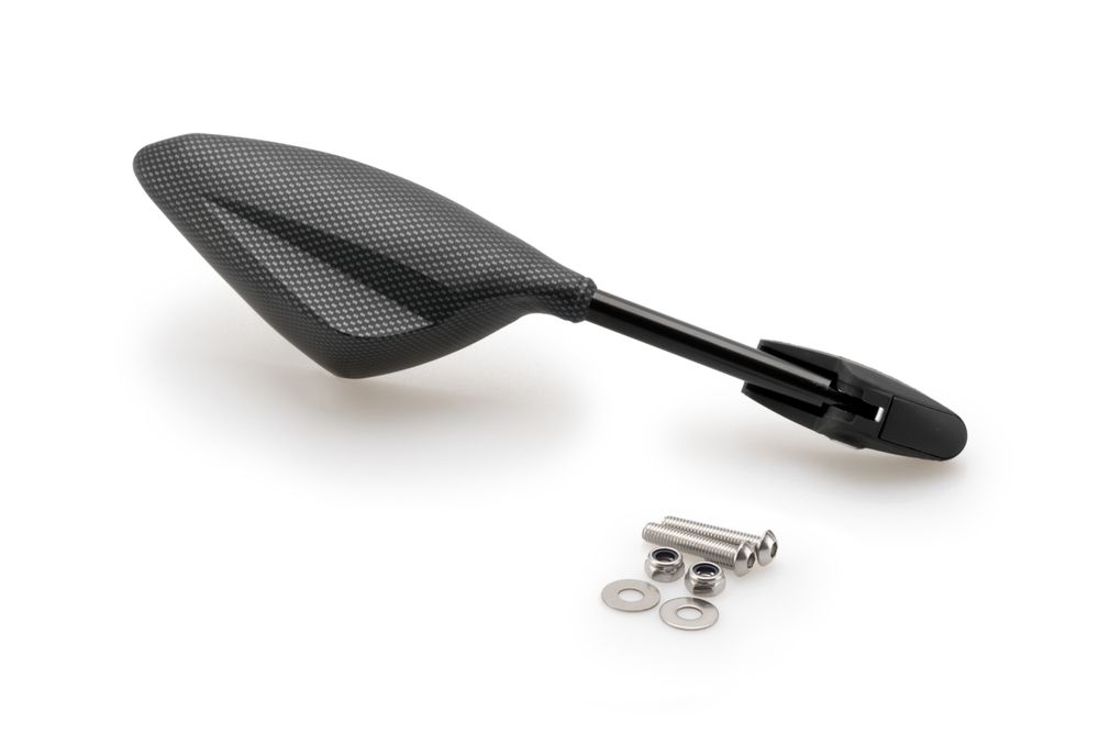 PUIG 7352C RS2 Rückspiegel passend fuer SUZUKI SV1000S Carbon look