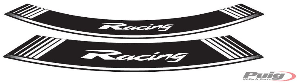 PUIG 5531B Rim Strips Specials passend fuer UNIVERSAL UNIVERSAL Weiss
