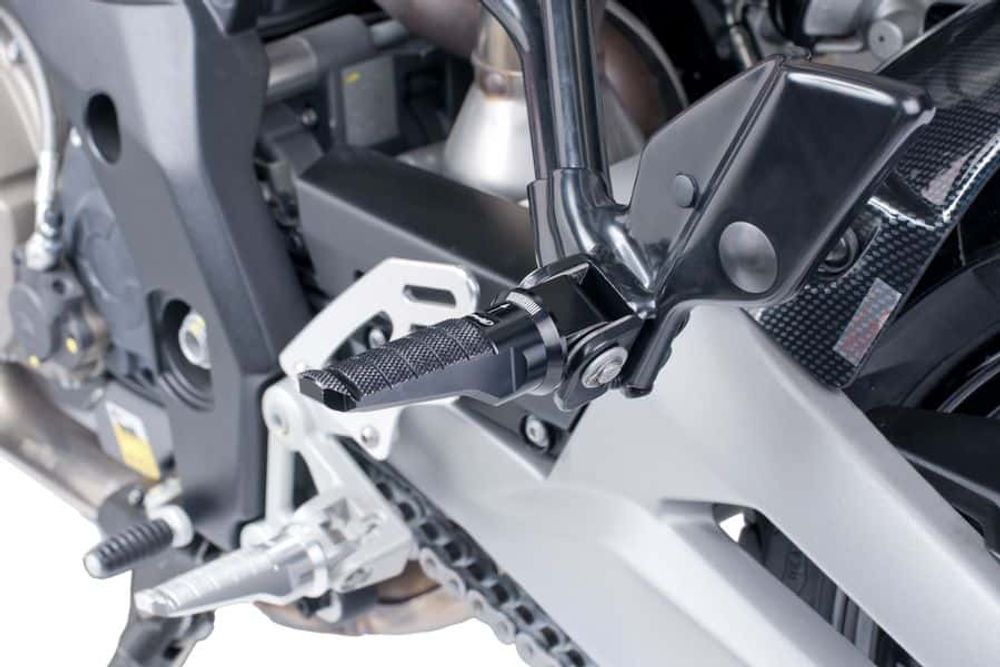 PUIG 6301N Racing Fußrasten  passend fuer SUZUKI GSX-R750 Schwarz