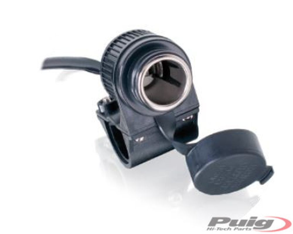 PUIG 6390N Ladebuchse passend fuer UNIVERSAL UNIVERSAL Schwarz