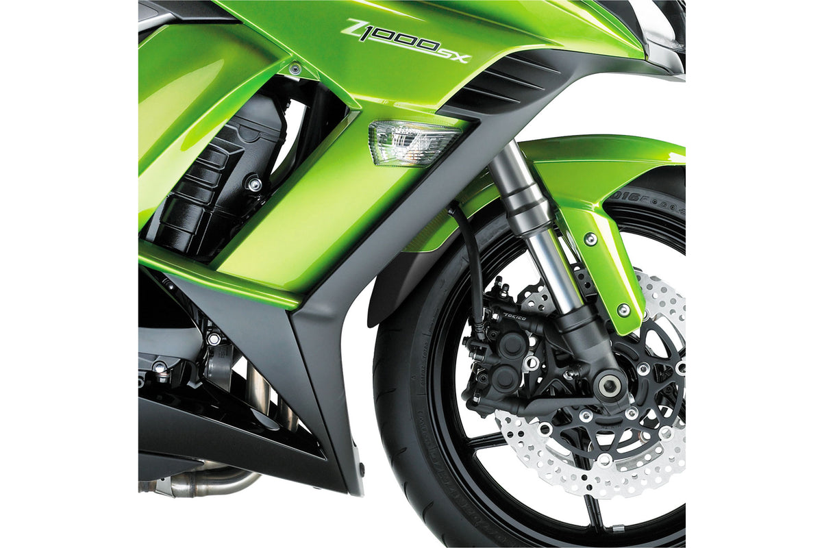 PUIG 9828N Verlängerung des vorderen Schutzblechs passend fuer KAWASAKI Z900 Schwarz