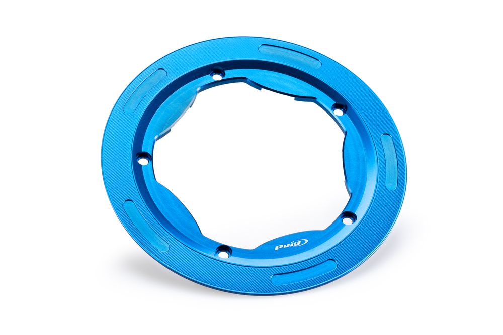 PUIG 9854A Kronenzierring passend fuer YAMAHA T-MAX 530 Blau