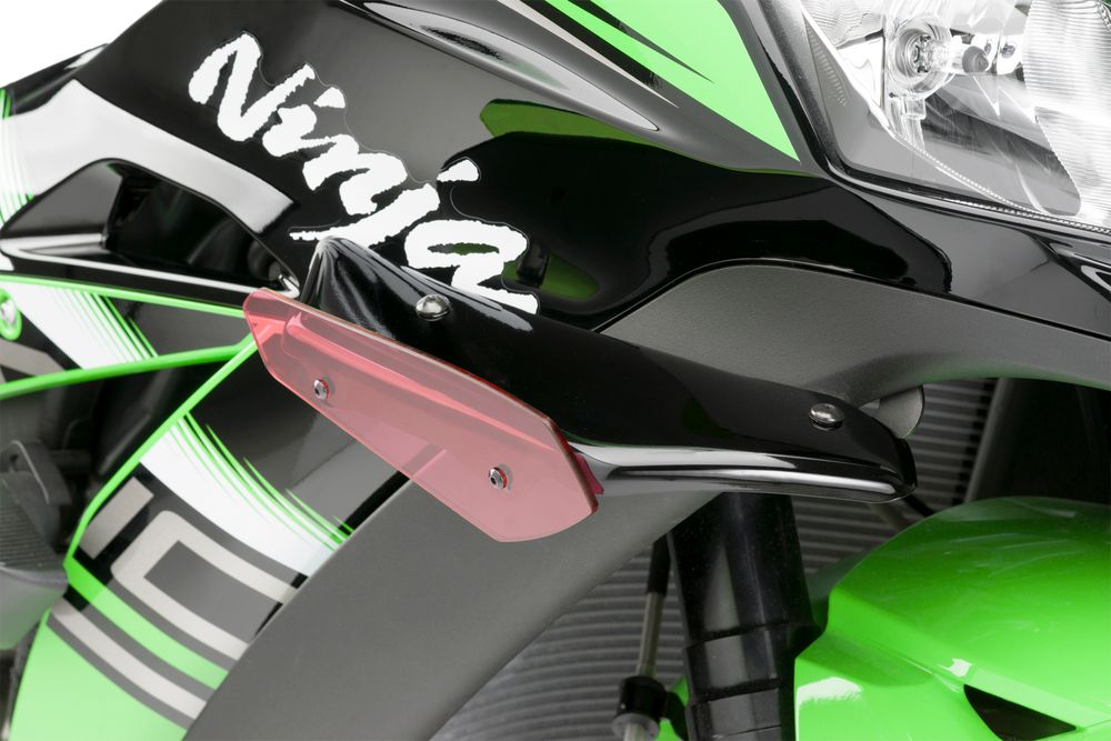 PUIG 9882R Sport Side Spoiler passend fuer KAWASAKI ZX-10R Rot