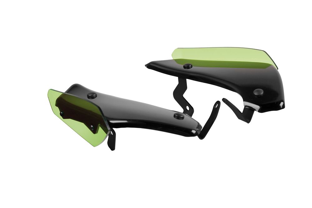 PUIG 9882V Sport Side Downforce Spoiler verfügbar für fuer KAWASAKI ZX-10R Grün