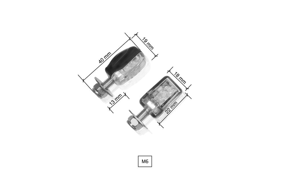 PUIG 9942N Chip Blinkerset passend fuer DUCATI PANIGALE V2 Schwarz