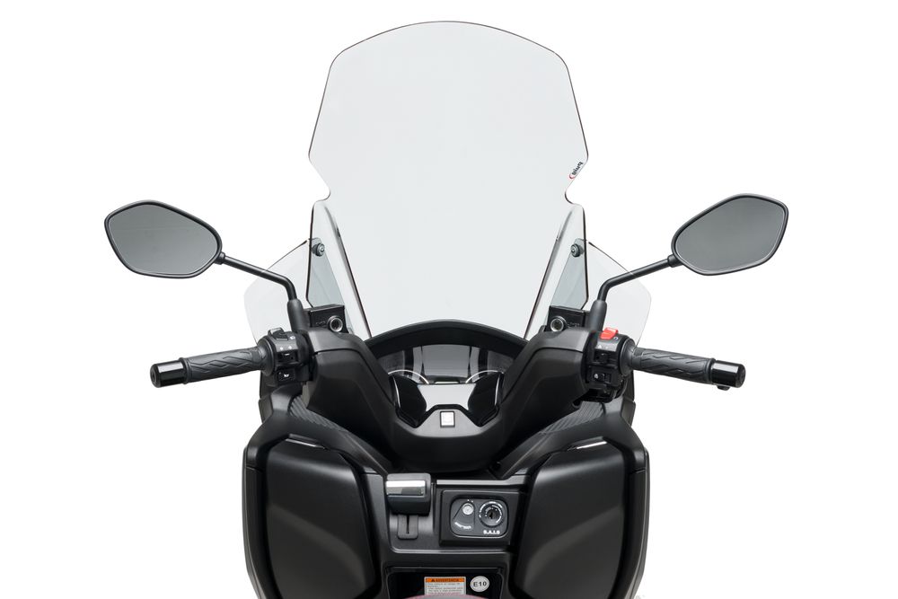 PUIG 9973W Windschutzscheibe V-Tech Line Touring passend fuer SUZUKI BURGMAN 400 Transparent