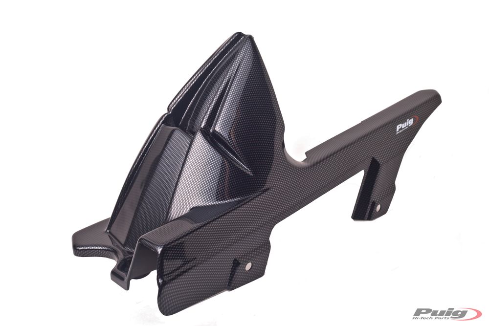PUIG 6843C Hinterradabdeckungen passend fuer KAWASAKI Z300 Carbon look