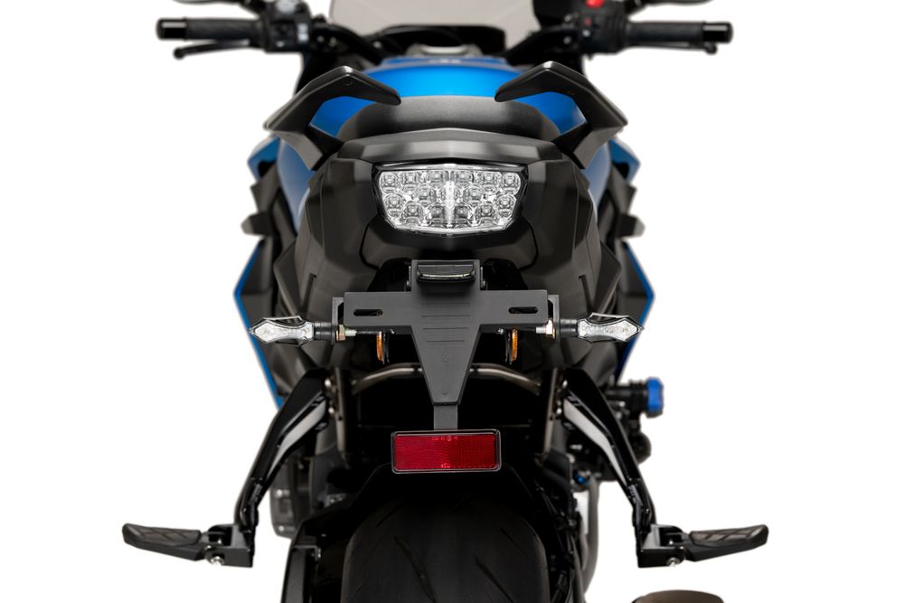 PUIG 21142N Kennzeichenhalters passend fuer SUZUKI GSX-S1000GT Schwarz
