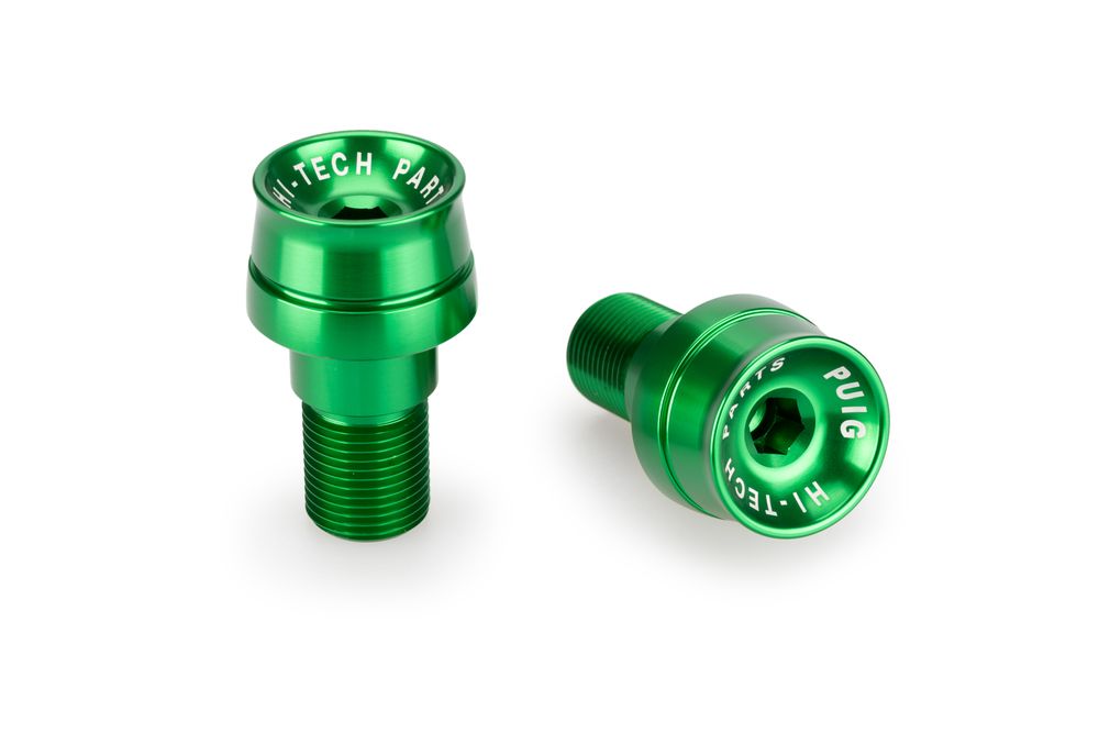 PUIG 21292V Lenkerenden Speed passend fuer YAMAHA T-MAX 560 TECH MAX Grün