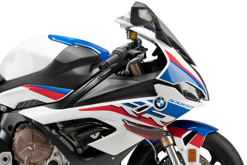 PUIG 3636R Sport Side Spoiler passend fuer BMW S1000RR Rot