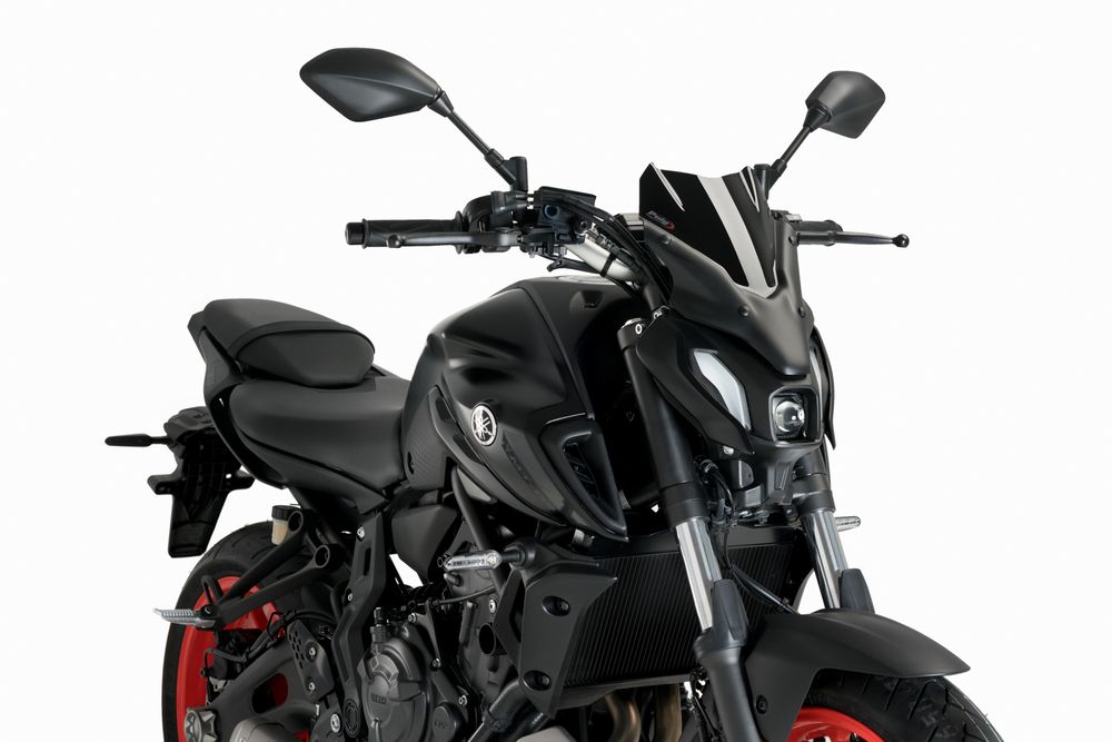 PUIG 20618N New Generation Sport passend fuer YAMAHA MT-07 Schwarz