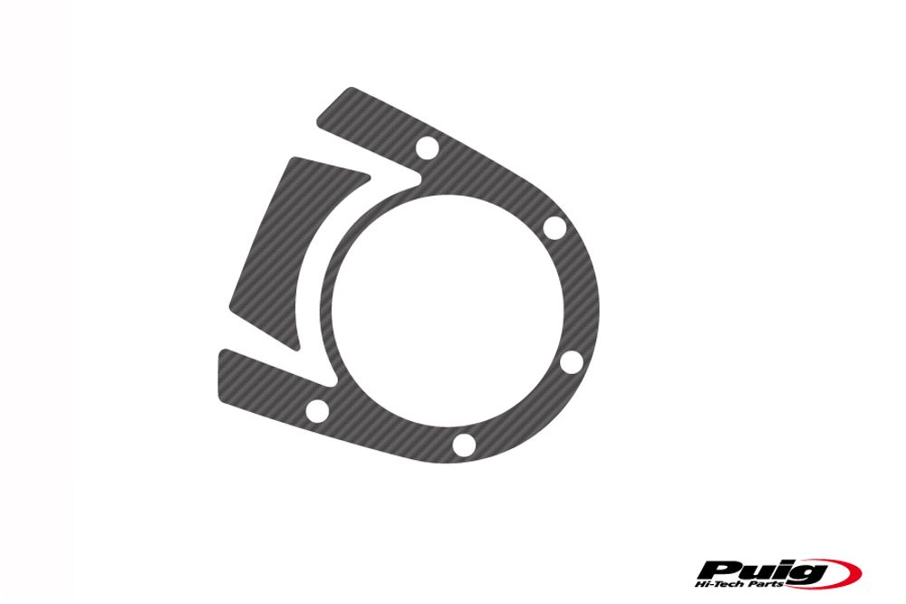 PUIG 5829C Yoke Protector Xtreme passend fuer DUCATI DIAVEL Carbon look